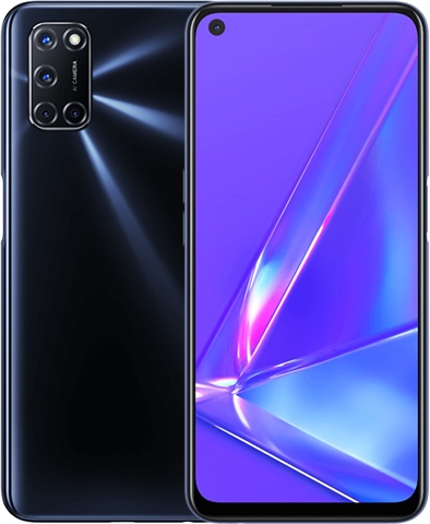 OPPO - OPPO Reno A BLK 128GB C.B OPPO Reno (Jet Black, 8GB RAM, 128 GB Storage) 3765mAH